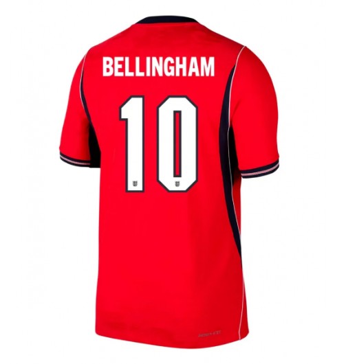 Englanti Jude Bellingham #10 Vieraspaita MM-kisat 2026 Lyhythihainen Englanti Jude Bellingham #10 Vieraspaita MM-kisat 2026 Lyhythihainen